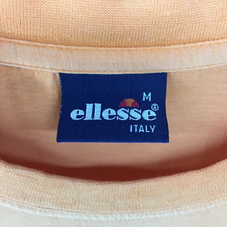 Vintage Ellese Perugia Italia T-shirt Crewneck Size M Crewneck Small Logo