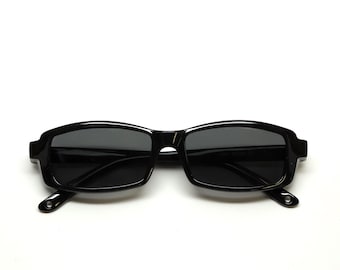 Vintage Late 90s Rectangle Sunglasses w/ Polarized Lens
