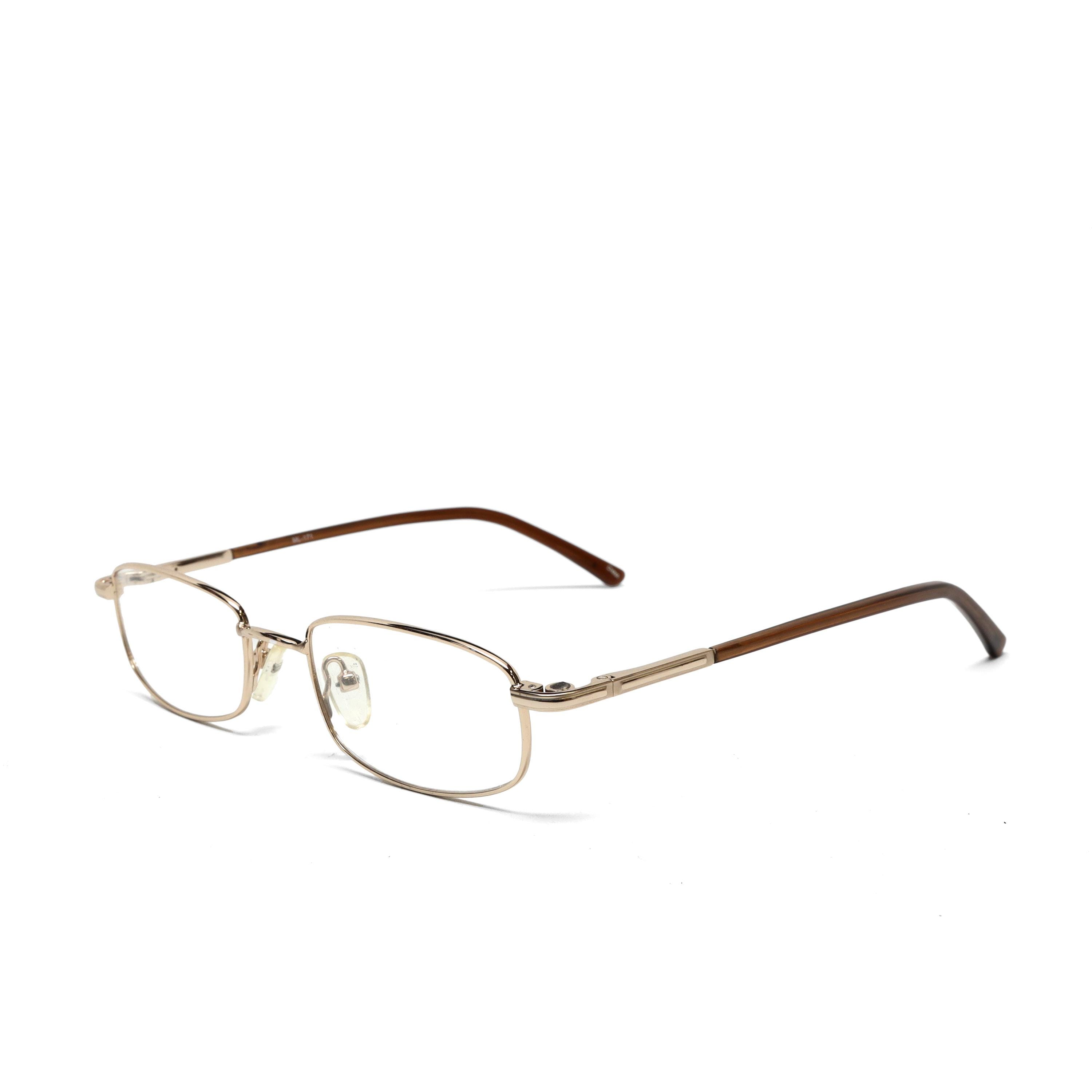 Authentic Vintage 90s Gold Wire Frame Clear Lens Spectacle  display picture 2