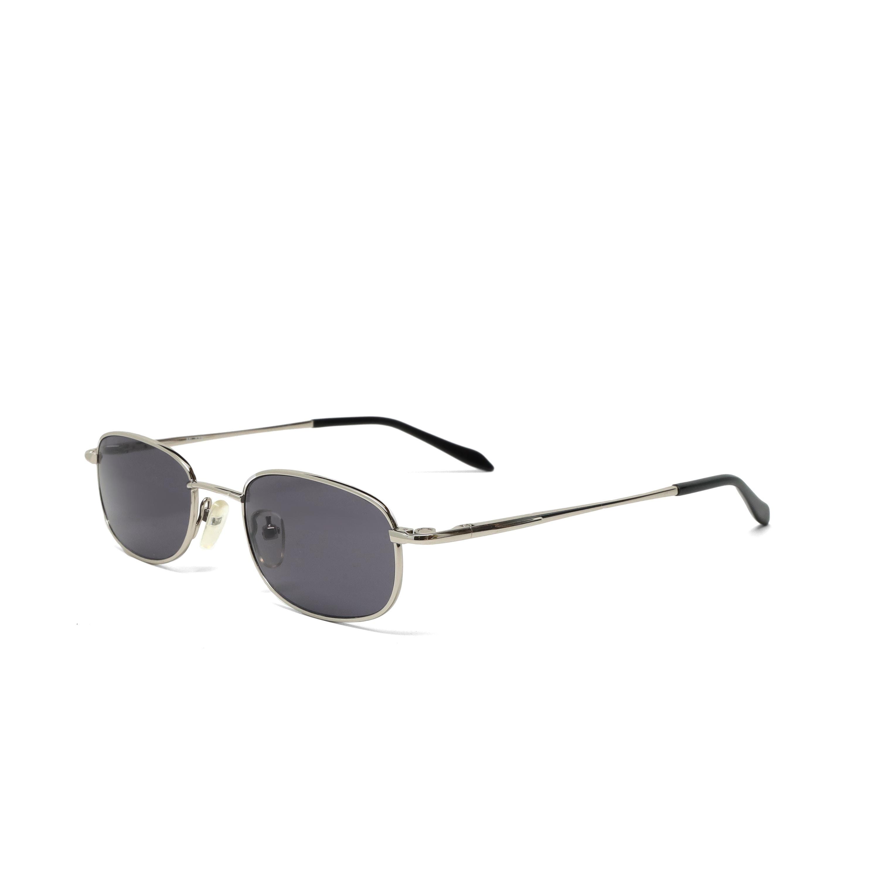 True Vintage 90s Silver Rectangle Wire Frame Deadstock  Sunglasses