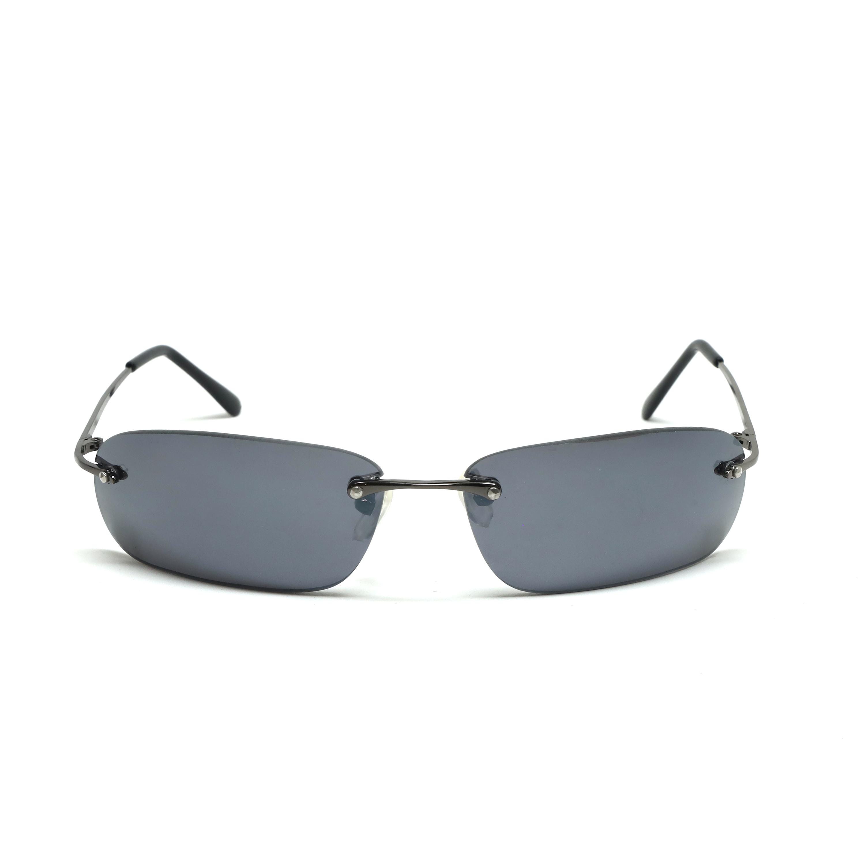 小物 Matrix Neo Replica Sunglasses Vintage Vintage 1990s Enter the Matrix Neo Black Oval Deadstock Sunglasses