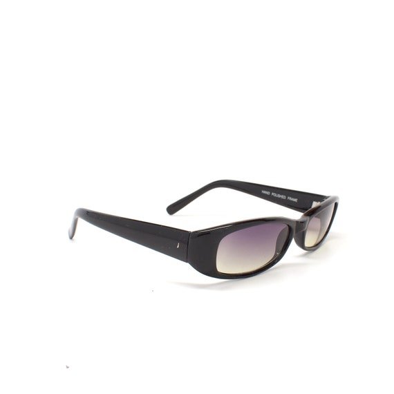 Buy True Vintage Grunge 90s Tortoise Grey Rectangle Sunglasses