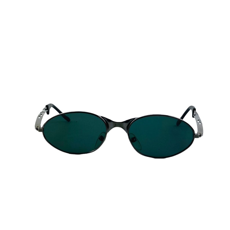black wire frame sunglasses