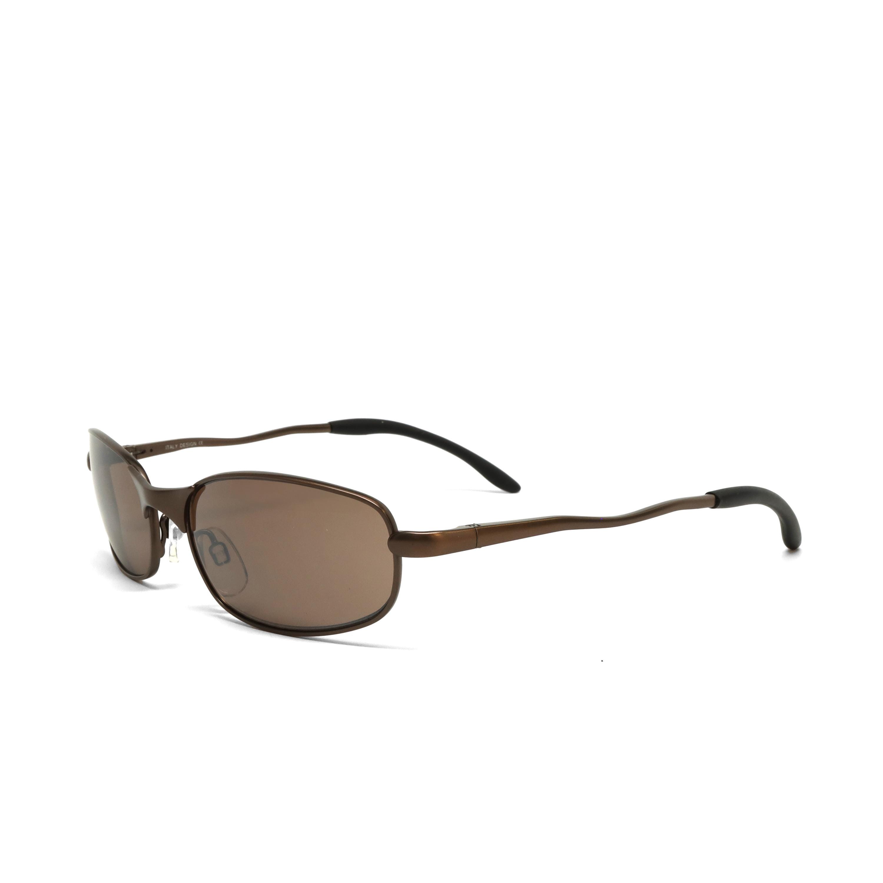 True Vintage 90s Grunge Deadstock Wire Bronze Oval Sunglasses - Etsy