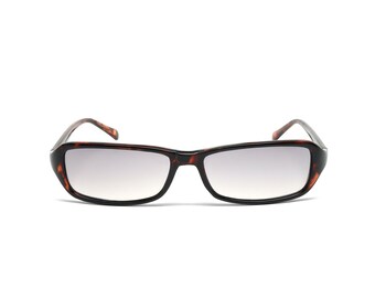Vintage 1990\'s Slim Wire Frame Rectangular Sunglasses Matrix Sci-Fi Retro Unisex Vintage Late 90s Matrix Style Deadstock Silver Wire  main image 2