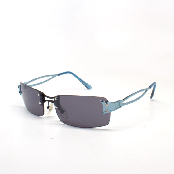 Matrix NEO Metal Wire Frameless Glasses Movie Inspired Sunglasses Rimless