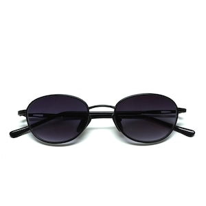 Autentici occhiali da sole vintage anni &#39;90 con montatura rettangolare nera