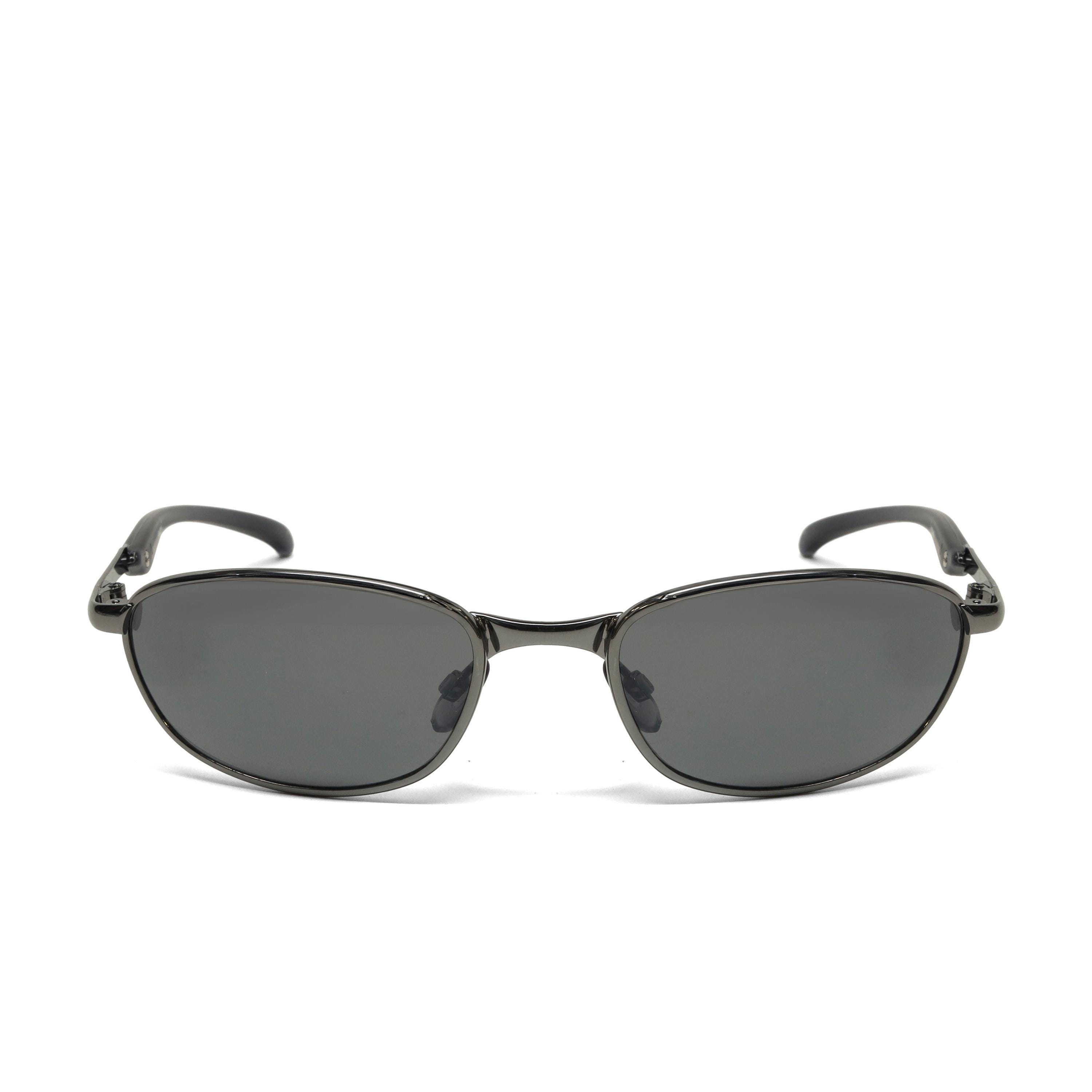 Vintage Late 90s Wire Oval Frame Reflective Lens Sunglasses - Etsy