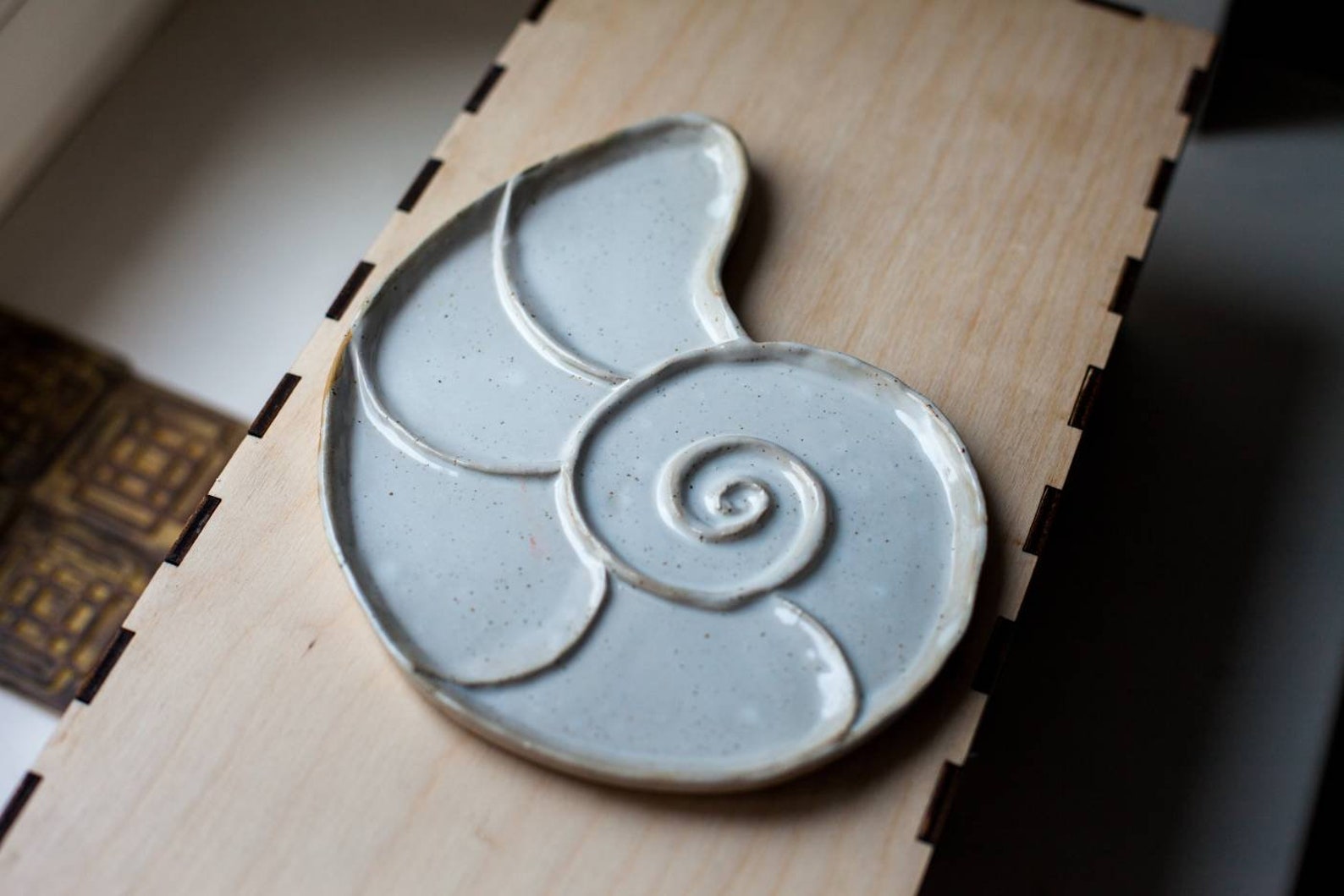 Ceramic watercolor palette Etsy