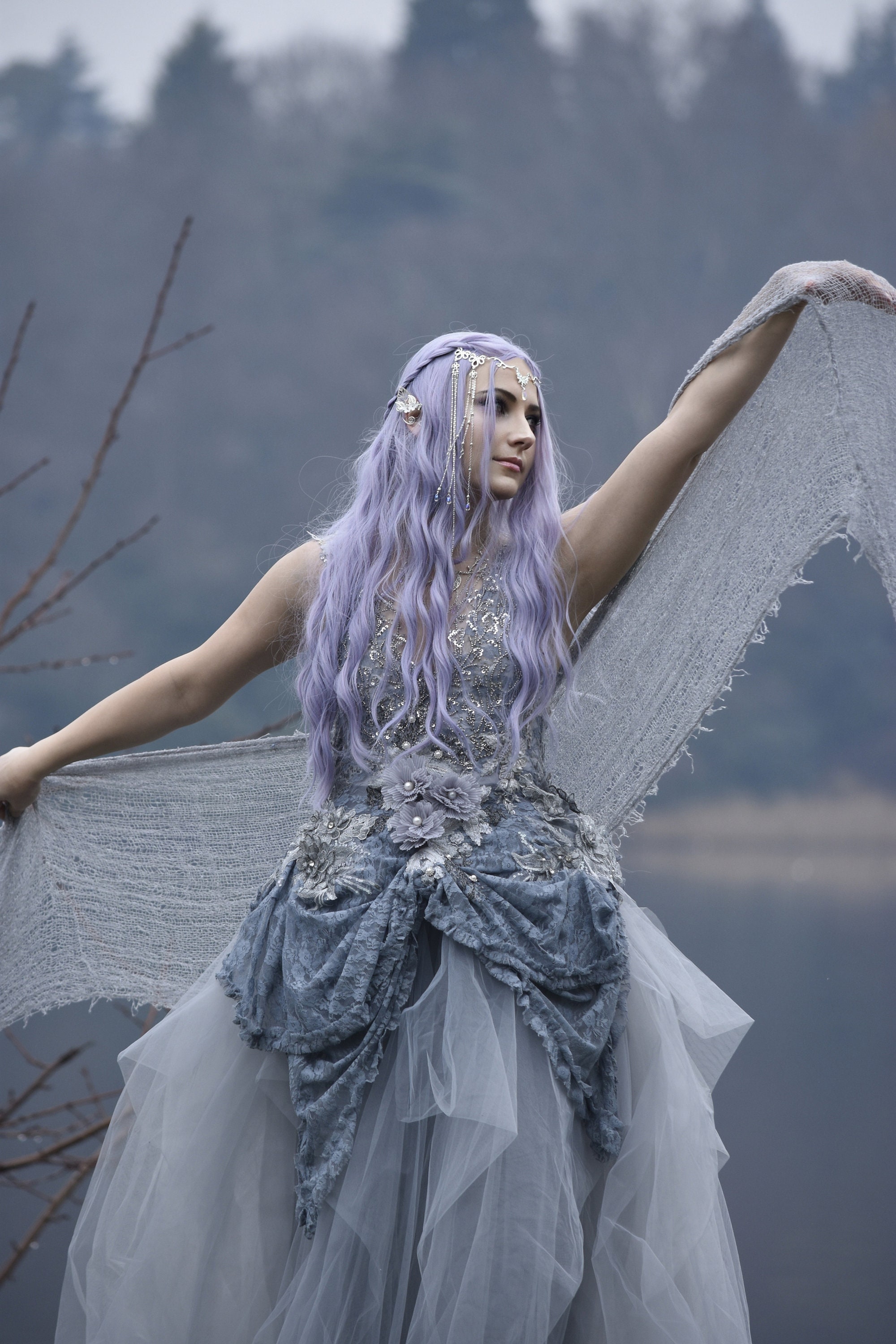 silver fairy dress Silver Fairy