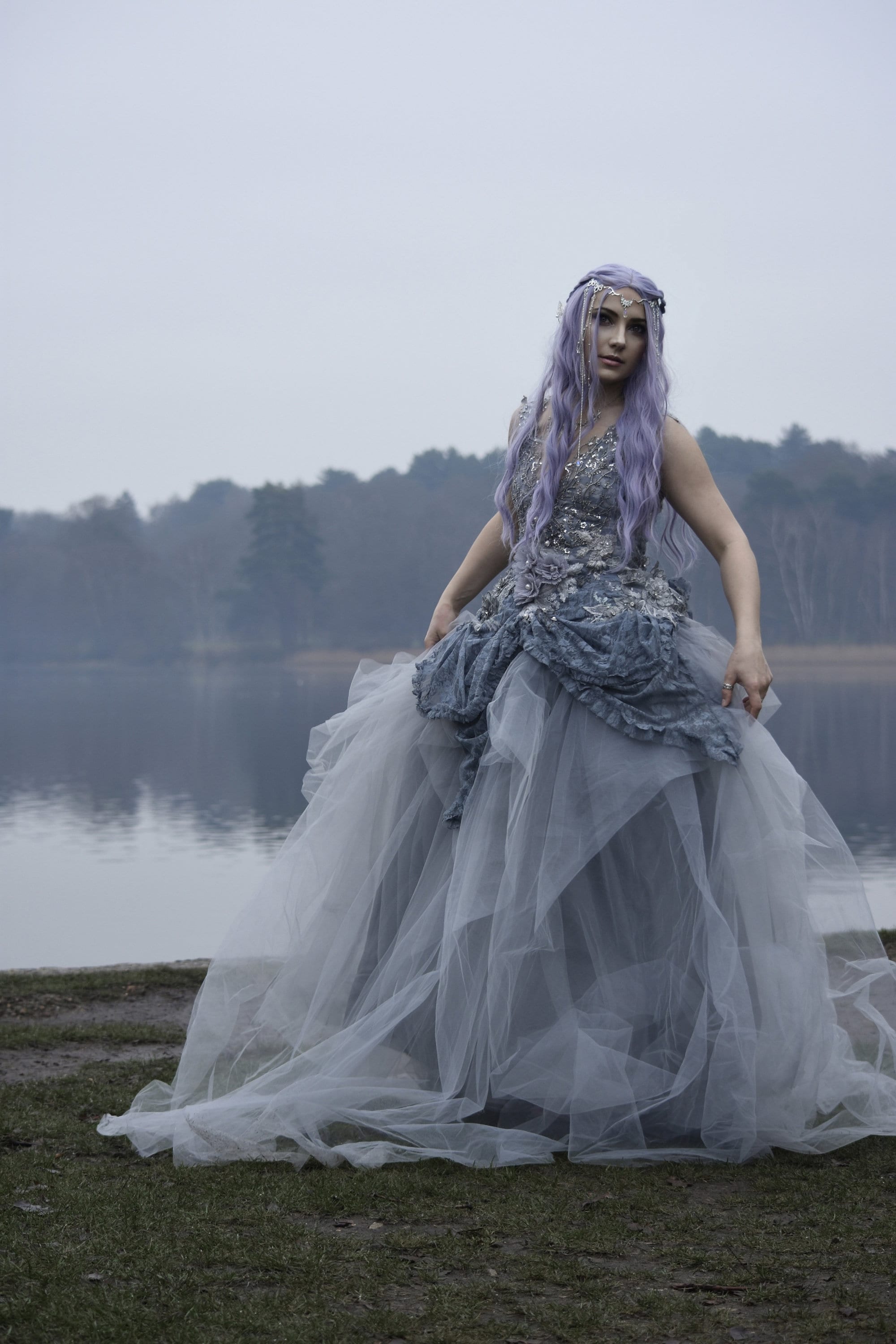 mystic grey dress Mystic Bridesmaid Dresses