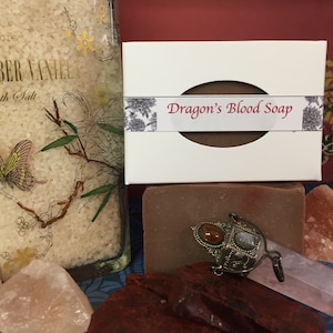 Handmade Dragon&#39;s Blood Soap from Cottage and Hedge