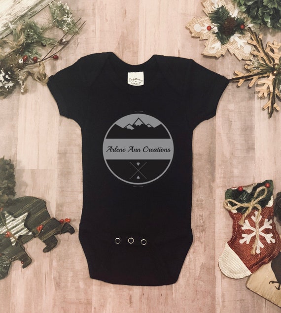 Baby Mockup Christmas Baby Bodysuit Mock Up One Piece