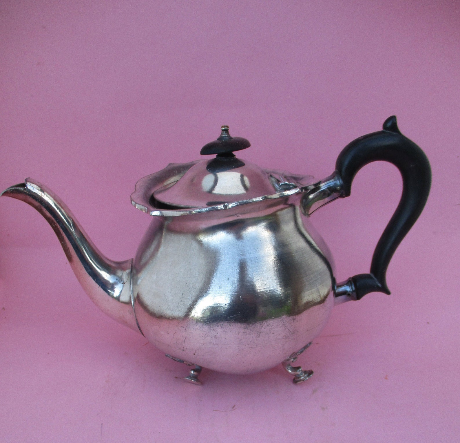 Antique Teapot Silver Plated Teapot Vintage Teapot EP Etsy