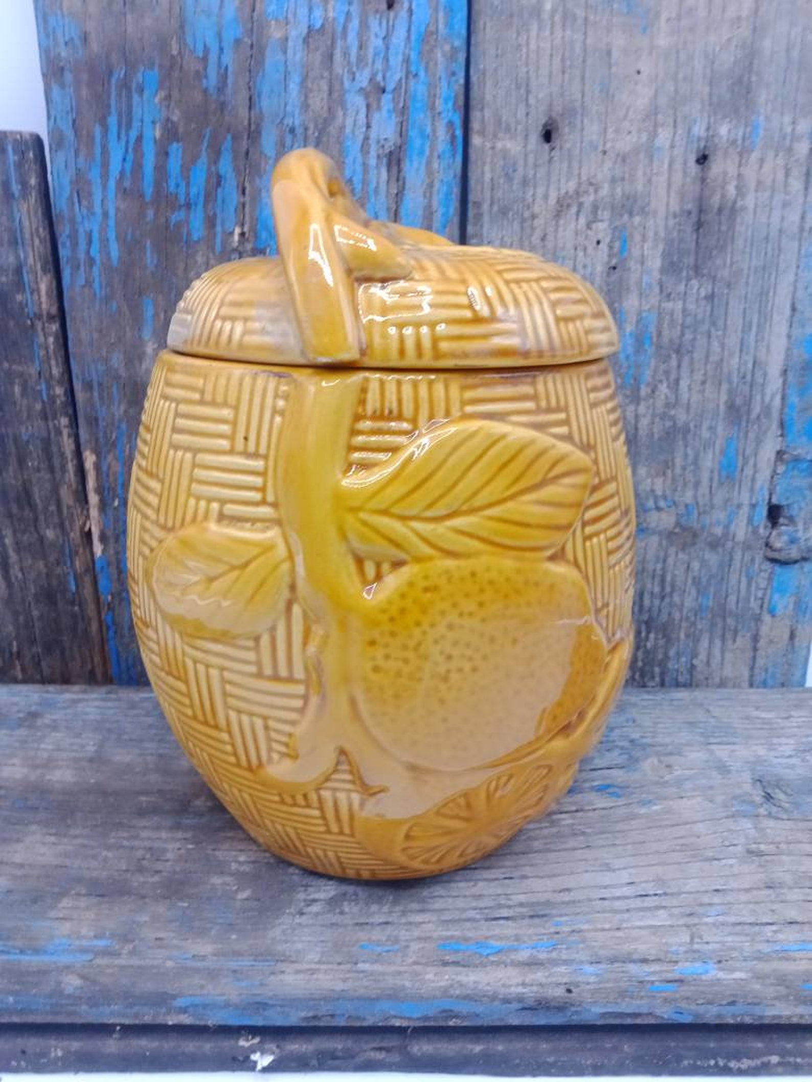 Vintage Onion Pot ceramic onion pot retro ceramic jar Etsy