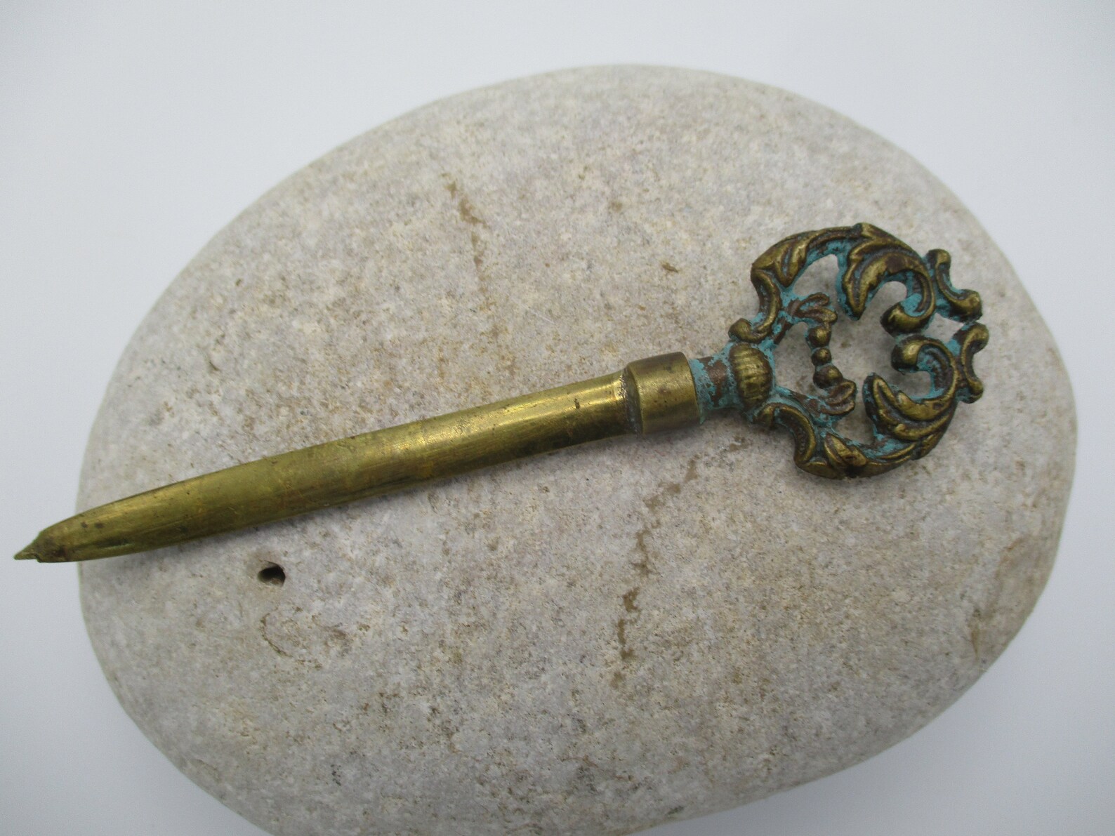 Unique Little Letter Opener Made Of Brass Etsy