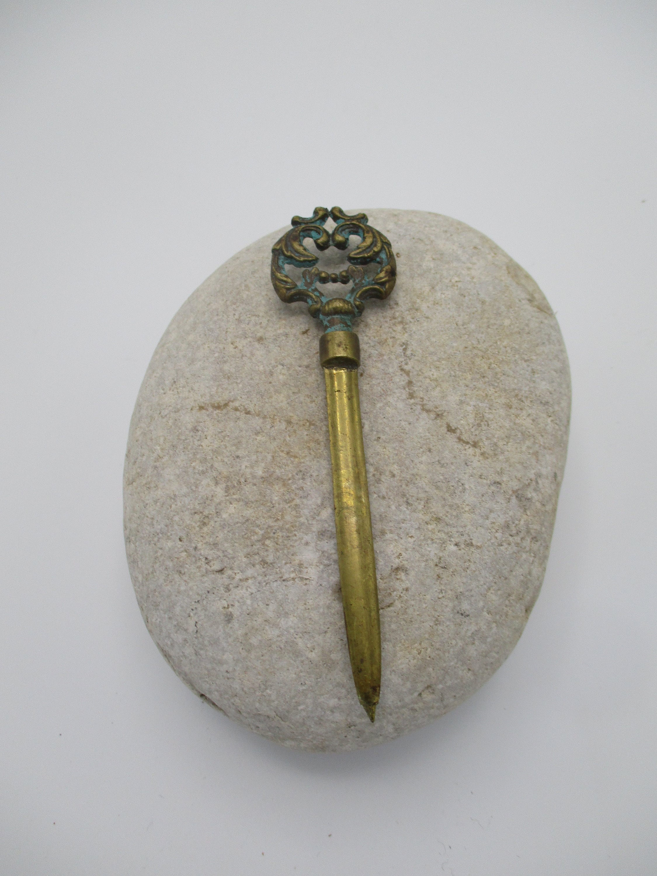 Unique Little Letter Opener Made Of Brass Etsy