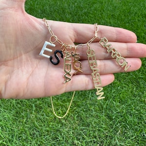 As Seen on Esther and Sasha! Personalized Name Charms. Custom Charms ...