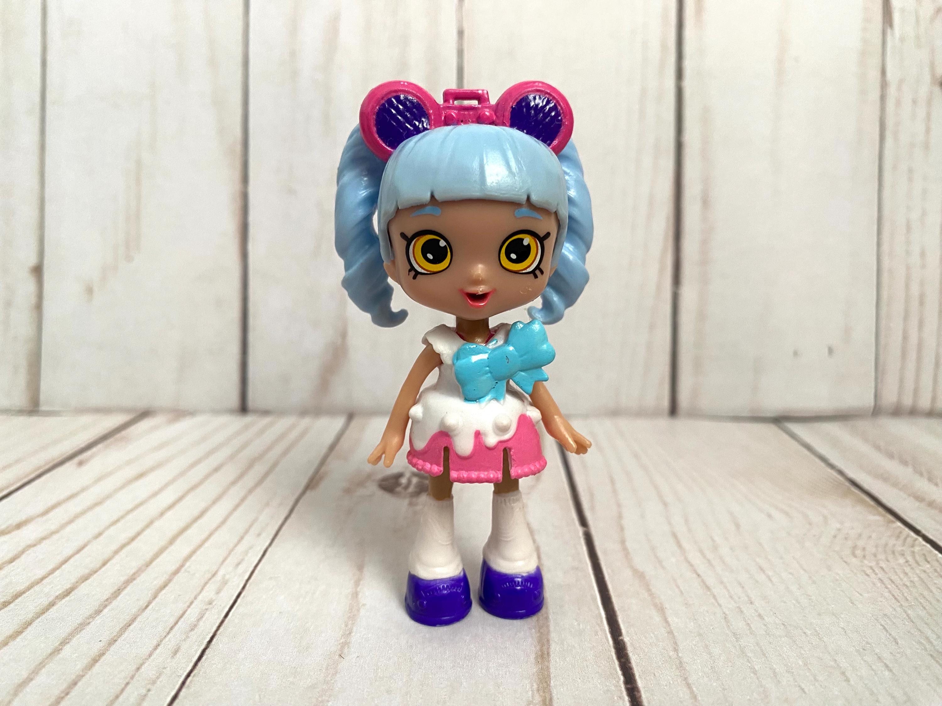 blue dress shopkin Dolls Blue hair