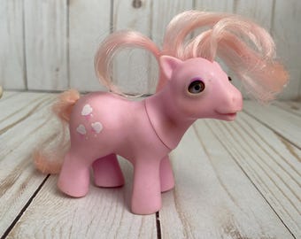 Vintage 1980s My Little Pony G1 Baby Lickety Split Figure