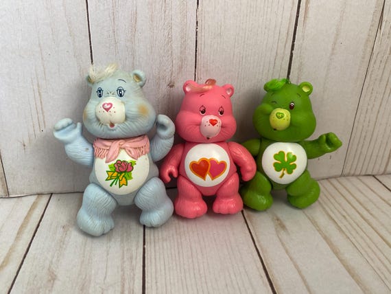 Vintage 1980s Care Bears Kenner PVC Posable Figures, You Choose