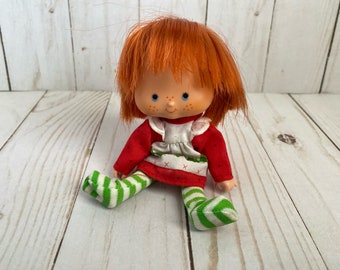 Strawberry Shortcake Doll, Vintage 1970s 1980s American Greetings Kenner Toys