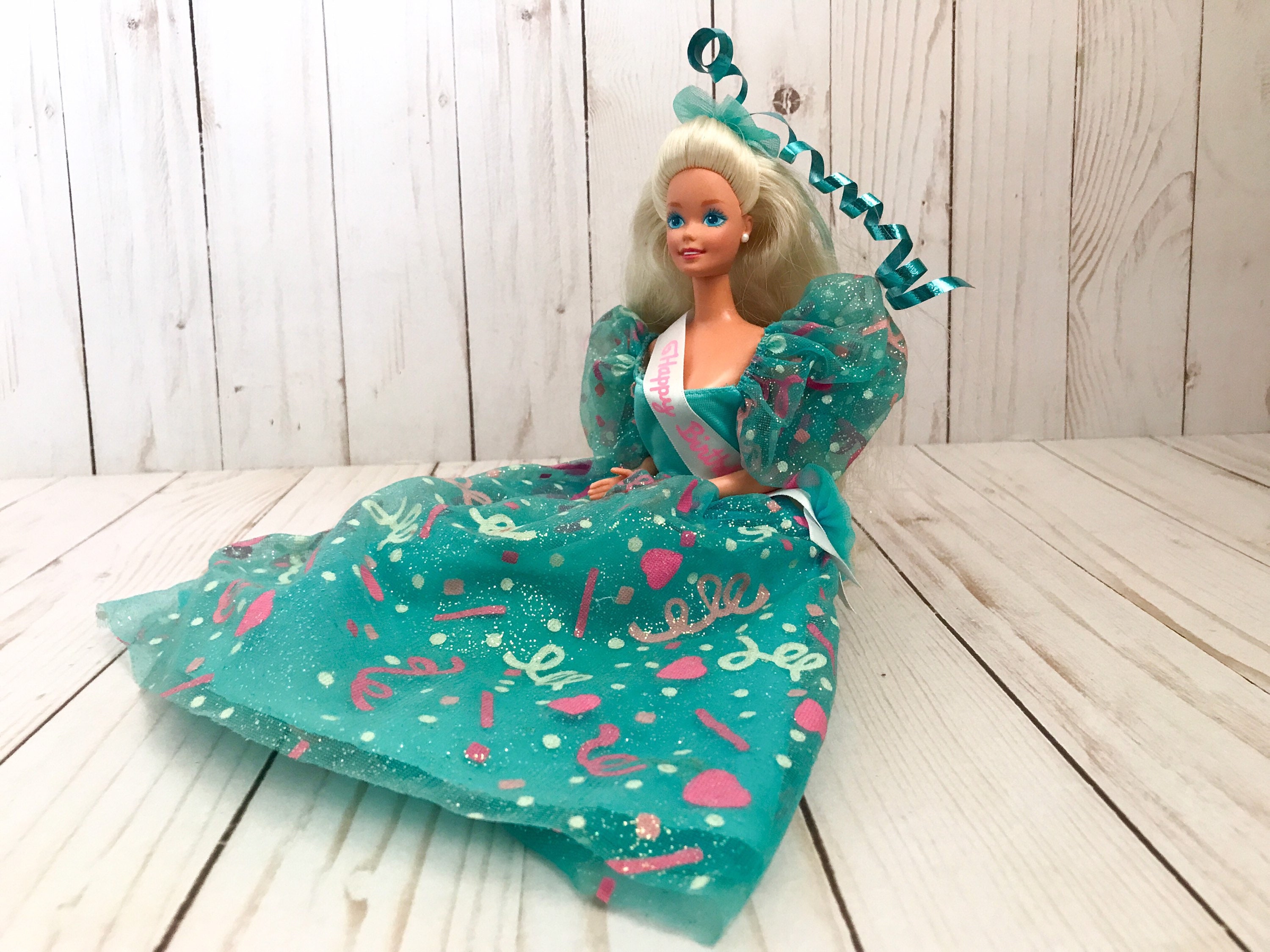 Happy Birthday 1993 Barbie Vintage 1993 Happy Birthday Mattel