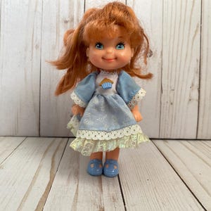 Cherry Merry Muffin Betty Blueberry Doll, Vintage 1988 Mattel Doll Blue