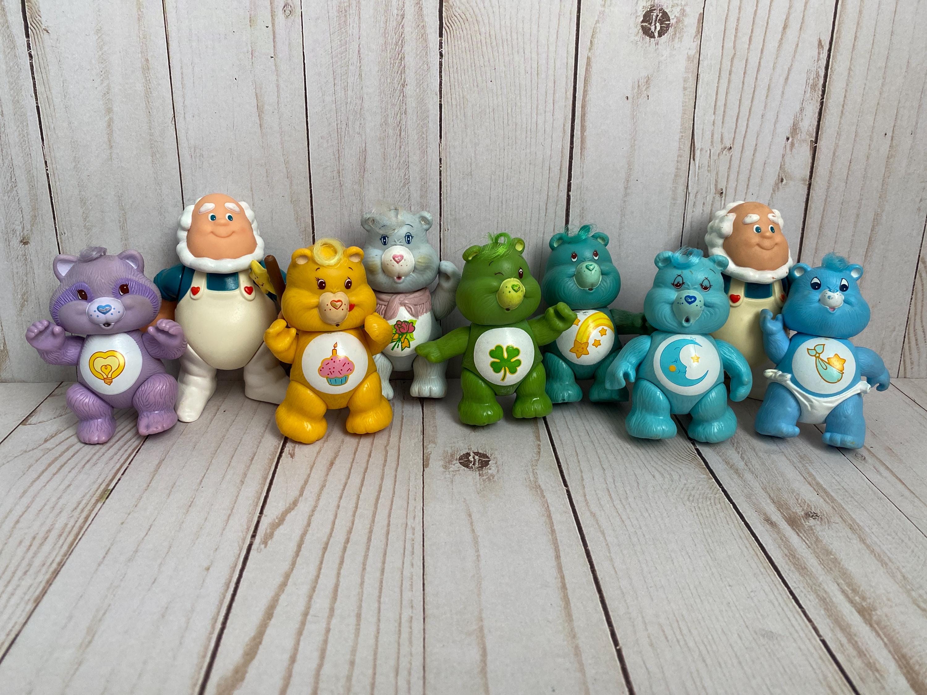 Vintage 80s Care Bears Kenner PVC Posable Figures, You Choose, You