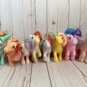 Vintage 1980s My Little Pony G1 - G4 MLP Hasbro Figures, You Pick, You Choose
