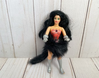 She-ra Catra Princess of Power Action Figure, Vintage 1984 Catra Doll, MOTU He-man Figure