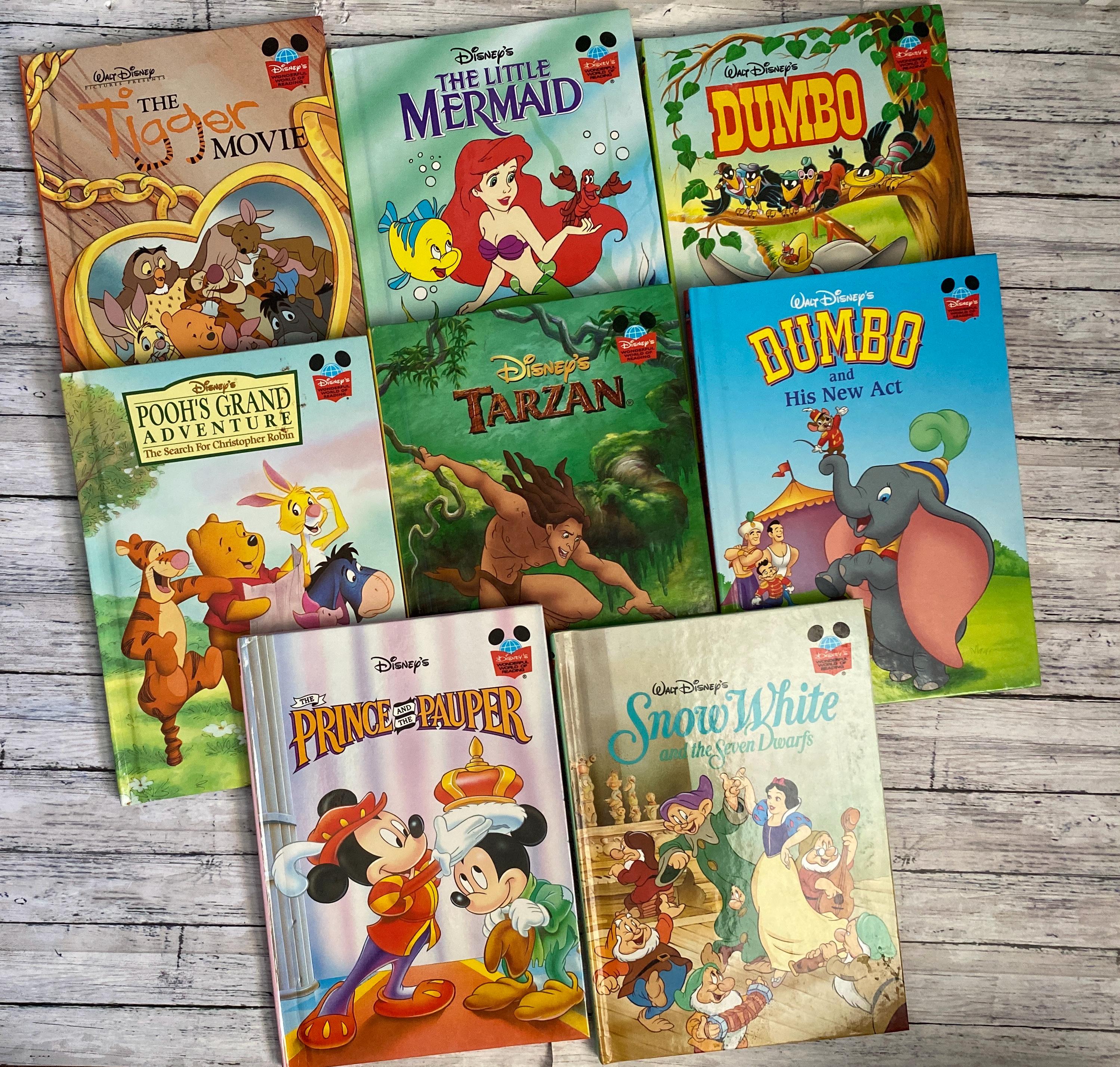 Disney's wonderful world of reading books - Etsy 日本