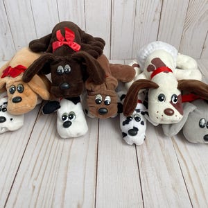 Vintage 1986 Pound Puppies Tonka Dog Puppy Plush, You Pick, You Choose