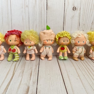 Vintage 80s Strawberry Shortcake Baby Dolls, American Greetings Kenner Toys, You Pick, You Choose