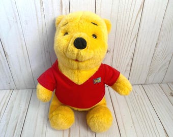 ヴィンテージ クラシック くまのプーさん ぬいぐるみ ミディアムサイズ