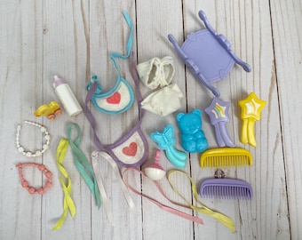 My Little Pony Vintage 1980s G1 Baby Pony Newborns Accessories Set