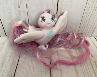 Vintage 1980s My Little Pony G1 Fairy Tails Bird Tinsel Tail  MLP Hasbro Figure