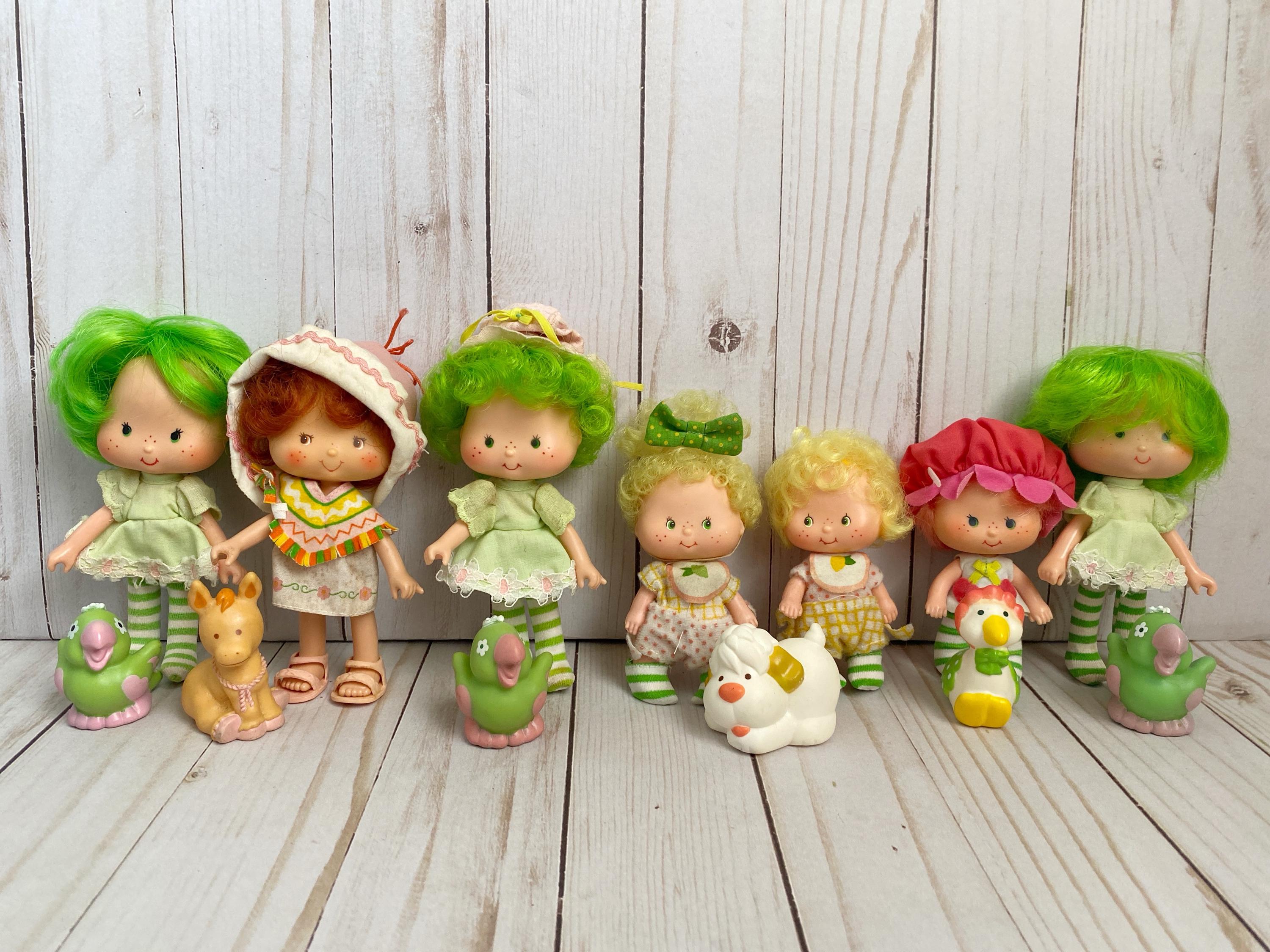 Vintage 80s Strawberry Shortcake Dolls with Pets, American Greetings Kenner Toys, You Choose, You Pick