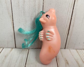 Vintage 1980s My Little Pony Sea Pony Water Lilly MLP Hasbro Figure