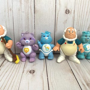 Vintage 80s Care Bears Kenner PVC Posable Figures, You Choose, You Pick