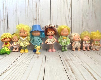 Vintage 1980's Kenner Strawberry Shortcake and Friends Dolls *Each