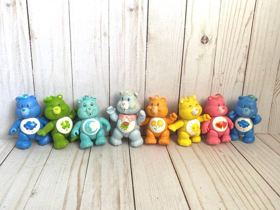 Vintage 1980s Care Bears Kenner PVC Posable Figures, You Choose, You Pick