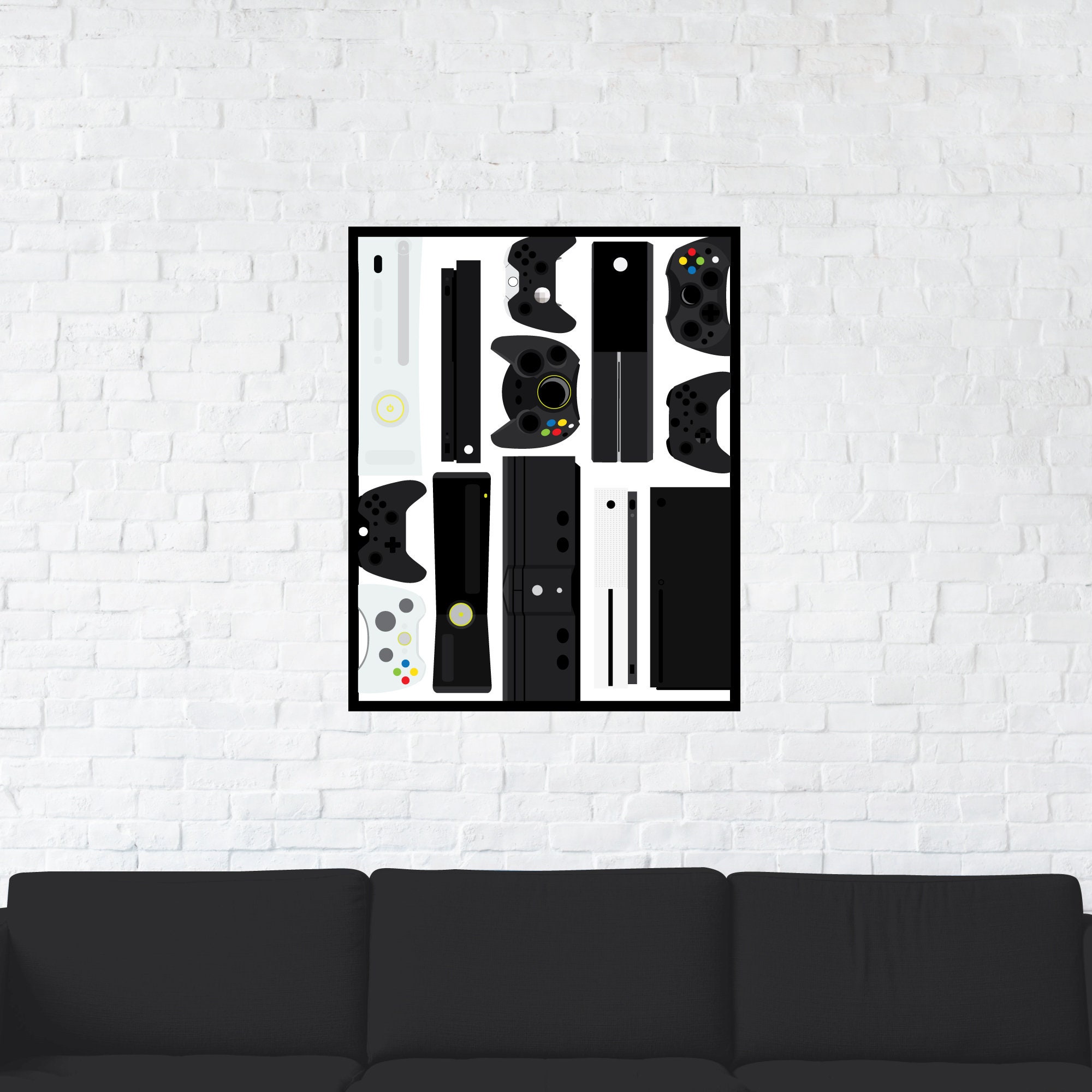Xbox Gamer Printable Wall Art Gamer Print Gamer Wall Art Etsy