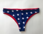 4th of July bikini fourth of july swimsuit cheeky bikini bottom