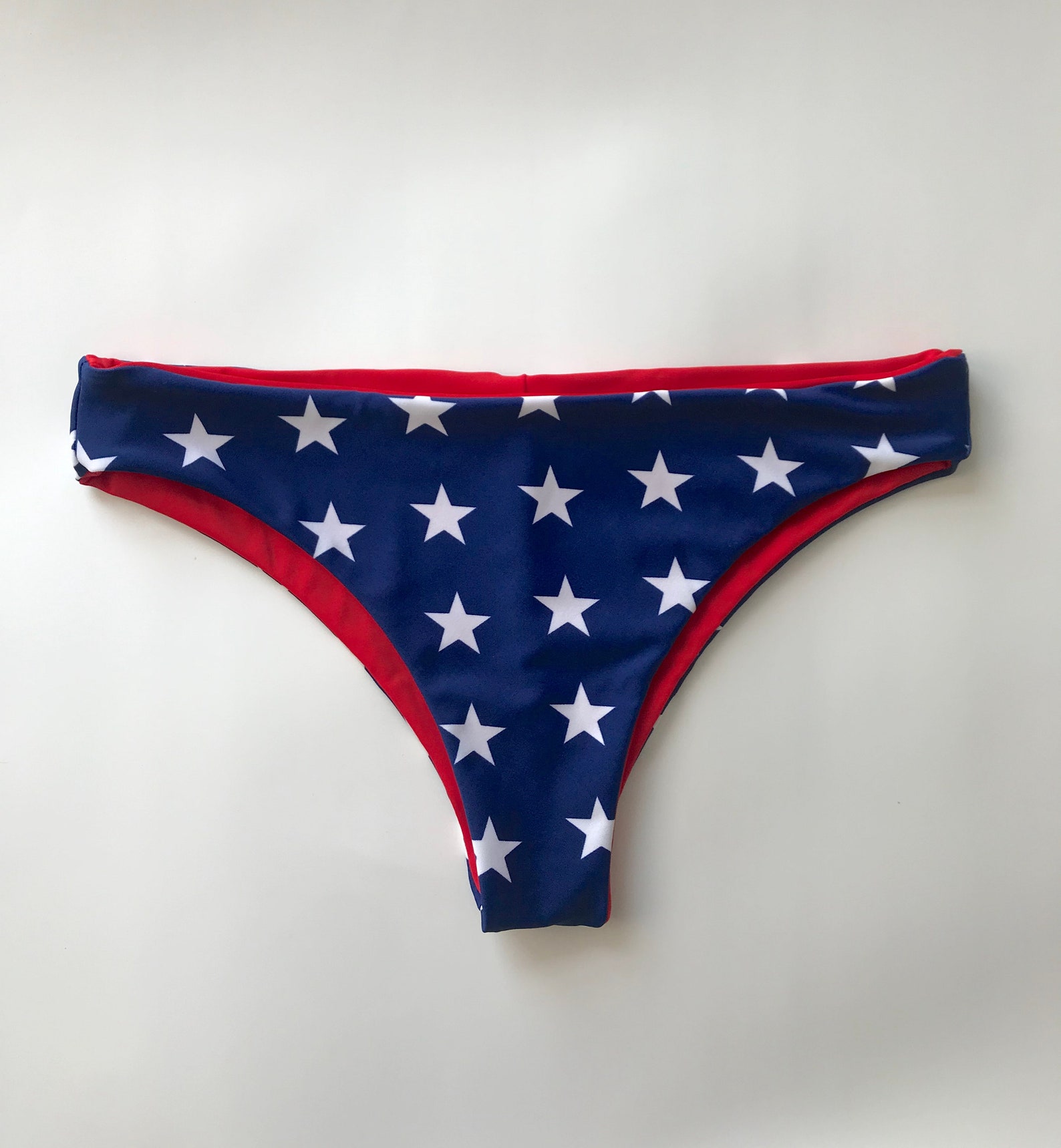 4th of July Bikini / Fourth of July Swimsuit / Cheeky Bikini Etsy