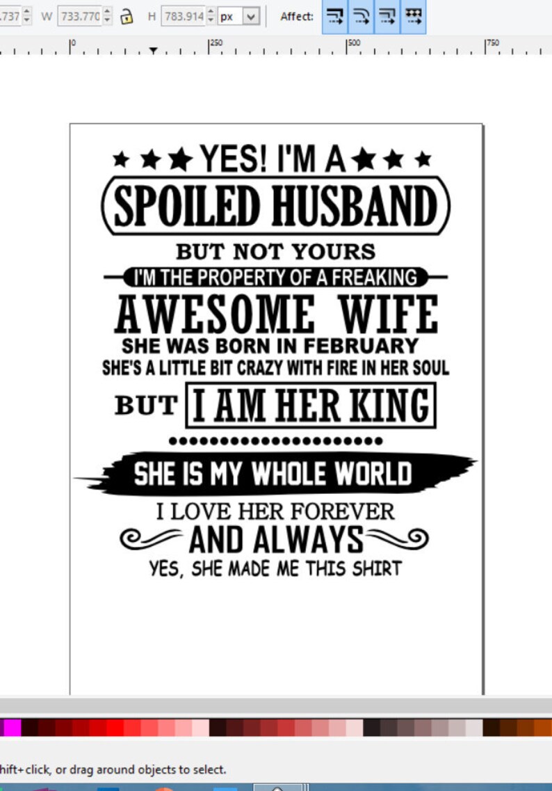 spoiled by husband