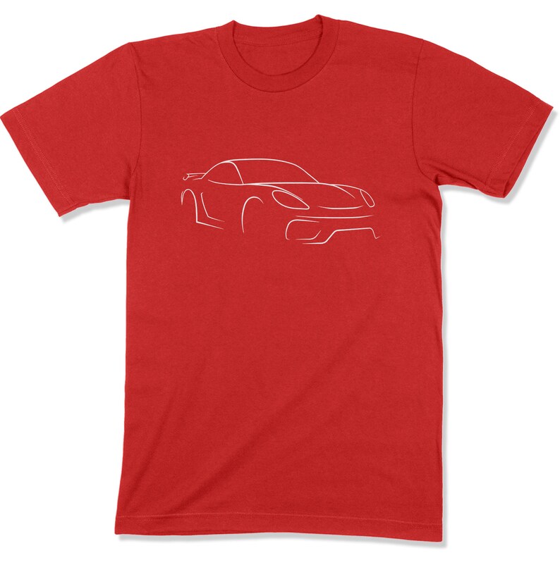 Porsche 718 Cayman GT4 2020 Tshirt Car Enthusiast Shirt Etsy UK
