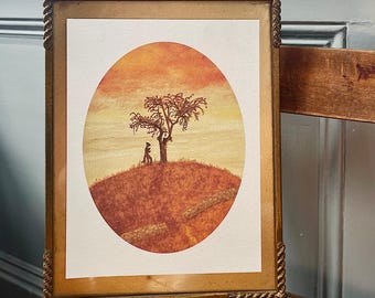 Fantastischer Mr Fox Baumhaus Buch Cover Print - Wes Anderson - Film Poster - * Digital Download *