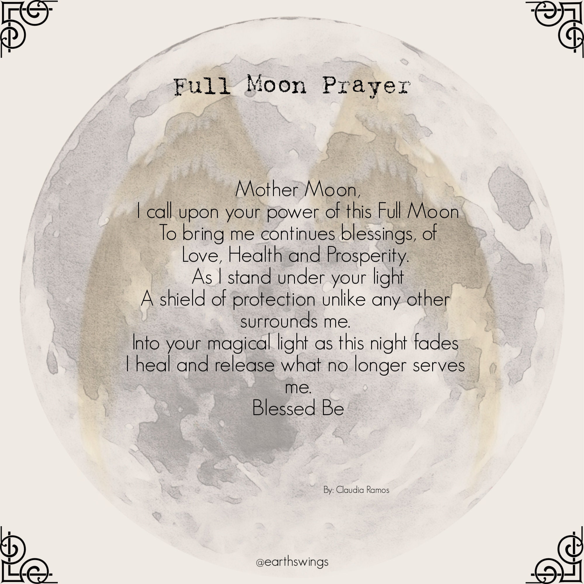 Moon Ritual Candle Full Moon New Moon Candle Etsy