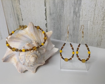 Bracelet and Earring Set